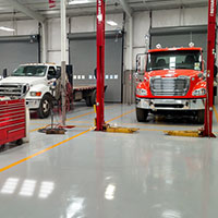 resurfaced floor in a garage by CantiMark