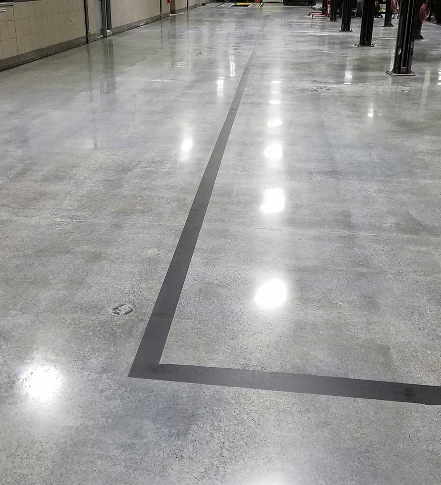 polished concrete