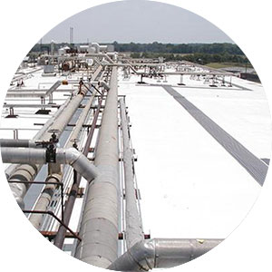 TPO roof by CentiMark